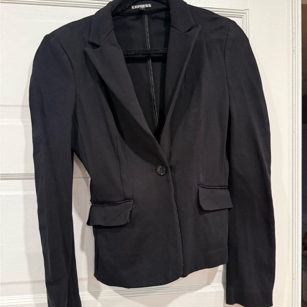Express Women's Classic Black Suit Jacket
